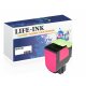 Life-Ink Toner ersetzt 702HM,700H3 für Lexmark Drucker magenta 3.000 Seiten