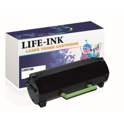 Life-Ink Toner ersetzt 600XA, 602X für Lexmark Drucker...