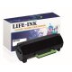 Life-Ink Toner ersetzt 600XA, 602X für Lexmark Drucker schwarz 20.000 Seiten