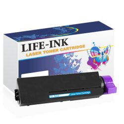 Life-Ink Toner LIOK412BK (ersetzt 45807111, 45807106,...