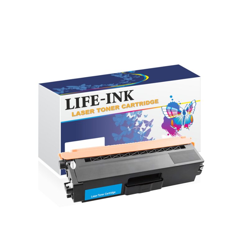 Life-Ink Toner ersetzt TN-421C / TN-423C für Brother cyan XL
