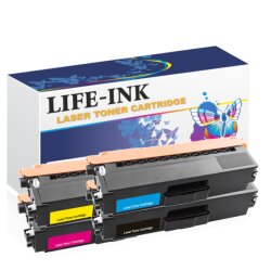 Life-Ink Toner 4er Set ersetzt TN-421, TN-423 für Brother XL