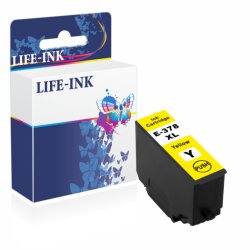 Life-Ink Druckerpatrone ersetzt Epson T3794, 378XL gelb