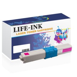 Life-Ink Toner ersetzt OKI 46508710, C332 für Oki...