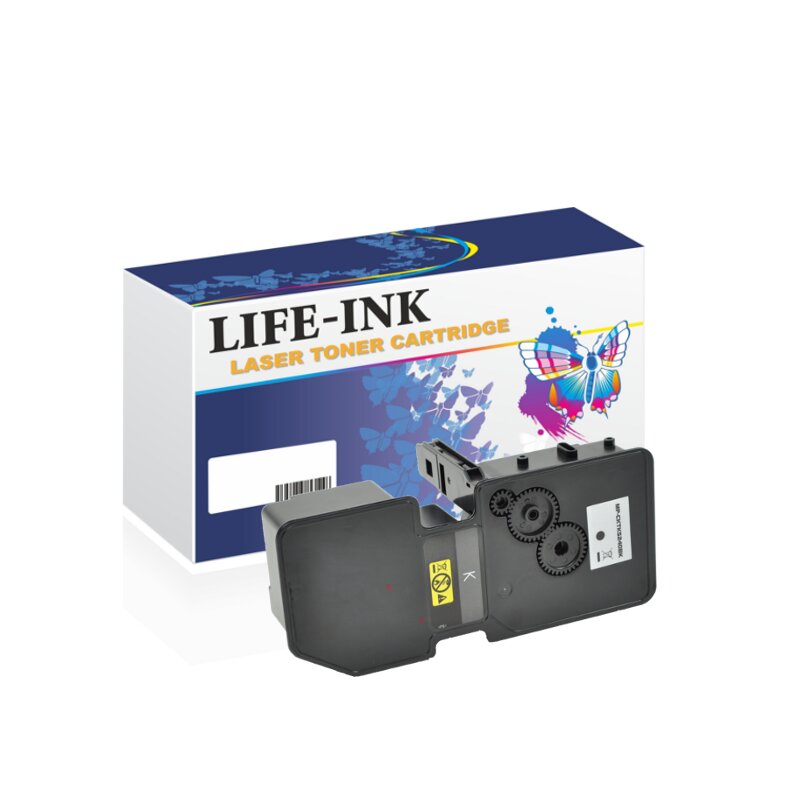 Life-Ink Toner ersetzt Kyocera TK-5230K, 1T02R90NL0 fr Kyocera Drucker schwarz