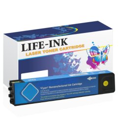 Life-Ink Druckerpatrone ersetzt HP F6T81AE, 973X cyan