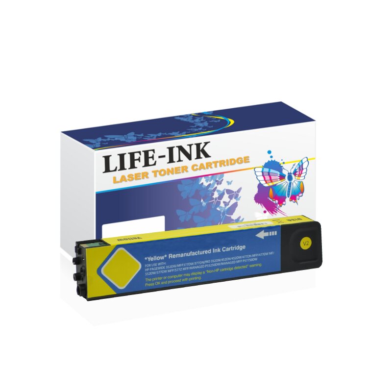 Life-Ink Druckerpatrone ersetzt HP F6T83AE, 973X gelb