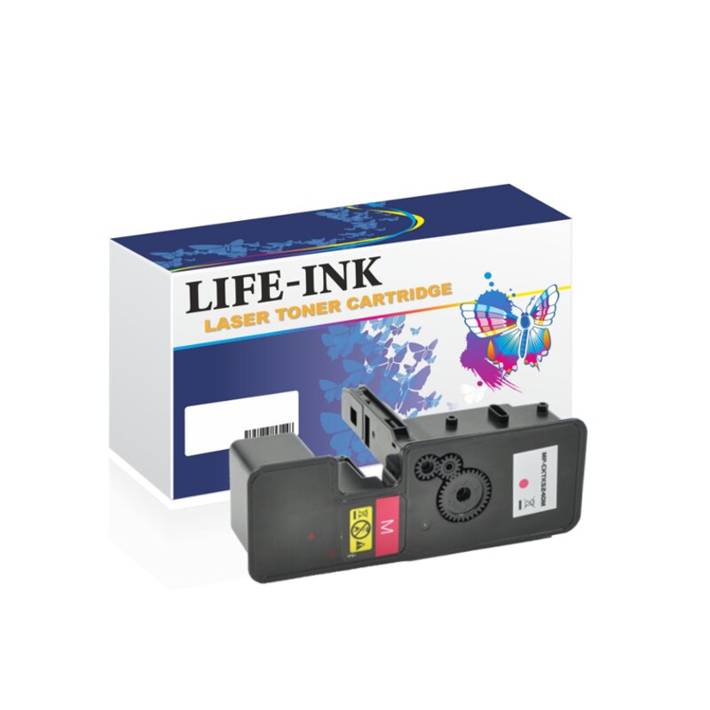 Life-Ink Toner ersetzt Kyocera TK-5230M, 1T02R9BNL0 fr Kyocera Drucker magenta