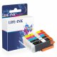 Life-Ink Druckerpatronen 5er Set ersetzt Canon PGI-580, CLI-581 XXL
