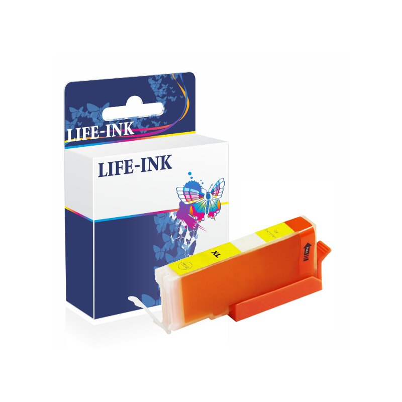 Life-Ink Druckerpatrone ersetzt Canon CLI-581Y XXL gelb