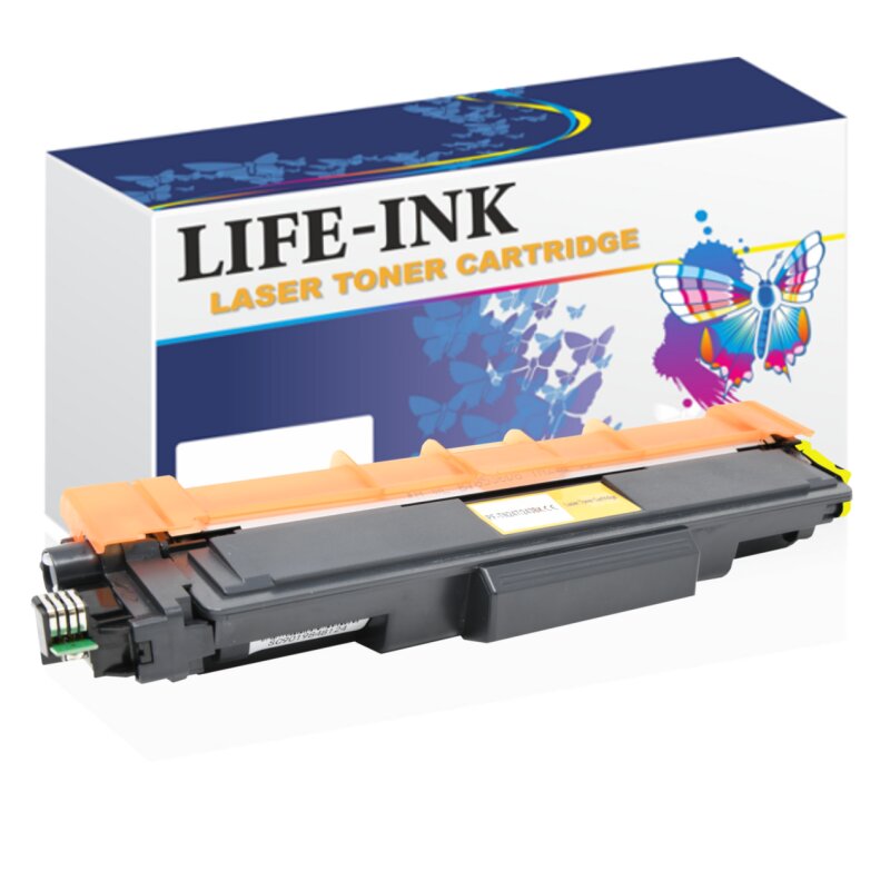 Life-Ink Toner ersetzt TN-247Y, TN-243Y für Brother...