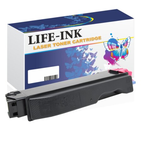 Life-Ink Toner ersetzt Kyocera TK-5270M, 1T02TVBNL0  für Kyocera Drucker magenta
