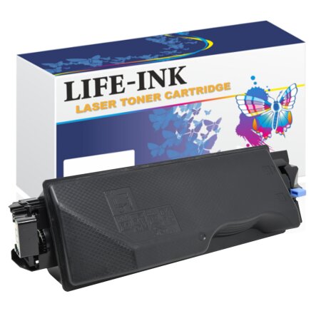 Life-Ink Toner ersetzt Kyocera TK-5160K, 1T02NT0NL0 für Kyocera Drucker schwarz