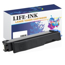 Life-Ink Toner ersetzt Kyocera TK-5160C, 1T02NTCNL0 für Kyocera Drucker cyan