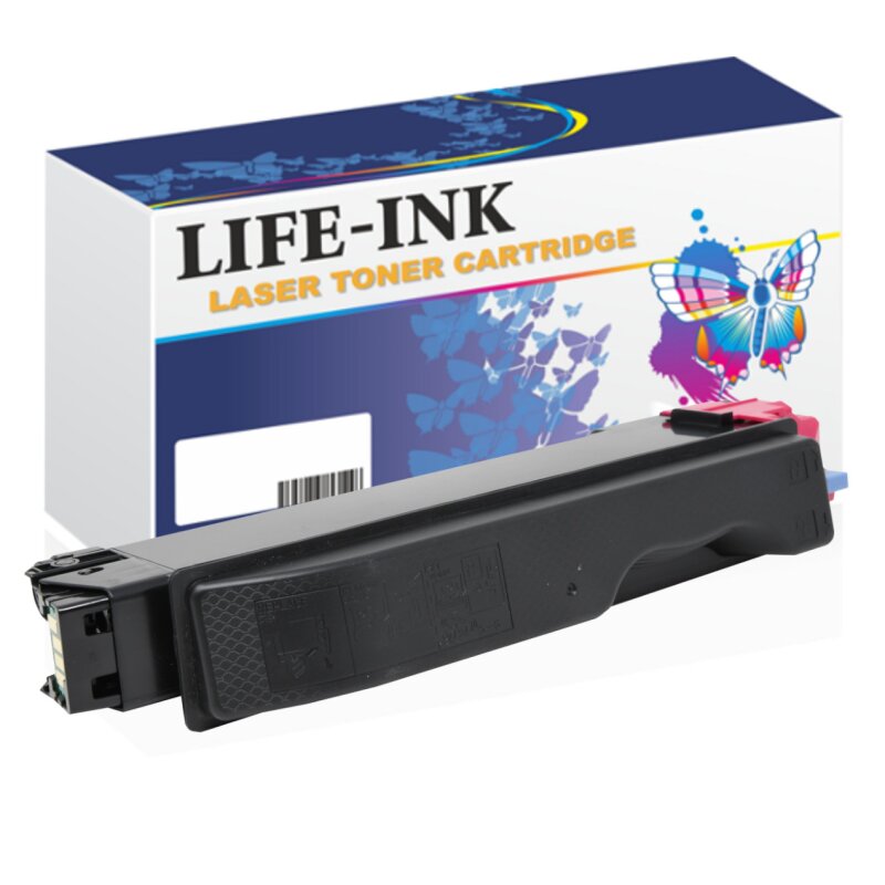 Life-Ink Toner ersetzt Kyocera TK-5160M, 1T02NTBNL0 fr Kyocera Drucker magenta