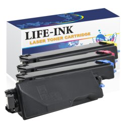 Life-Ink Toner 4er Set ersetzt Kyocera TK-5160