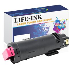 Life-Ink Toner ersetzt Xerox 6510, 106R03691 für Xerox Drucker magenta