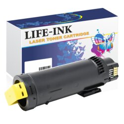 Life-Ink Toner ersetzt Xerox 6510, 106R03692 für Xerox Drucker gelb