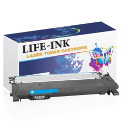 Life-Ink Toner ersetzt HP W2071A, 117A cyan