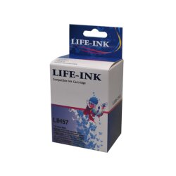 Life-Ink Druckerpatrone ersetzt C6657AE, 57 für HP...