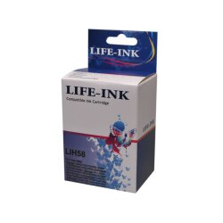 Life-Ink Druckerpatrone ersetzt C6658AE, 58 f&uuml;r HP...