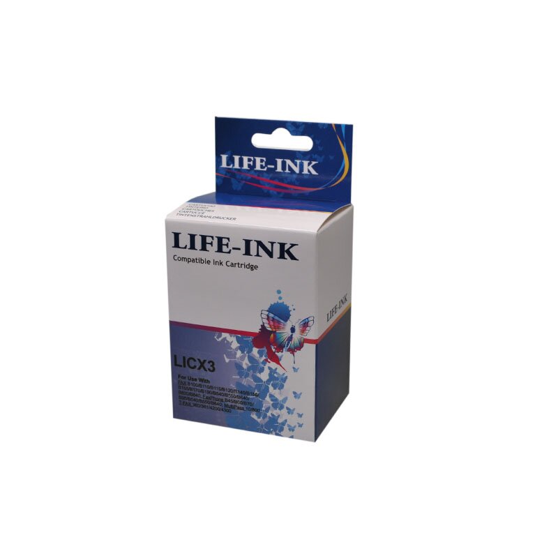 Life-Ink Druckerpatrone ersetzt BX-3 für Canon...