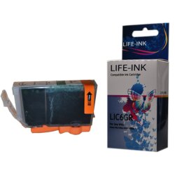Life-Ink Druckerpatrone ersetzt BCI-6G für Canon Drucker...