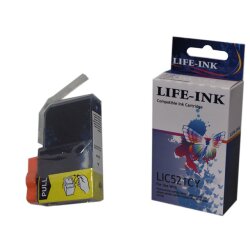 Life-Ink Druckerpatrone ersetzt CLI-521C f&uuml;r Canon...
