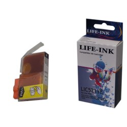 Life-Ink Druckerpatrone ersetzt CLI-521Y f&uuml;r Canon...