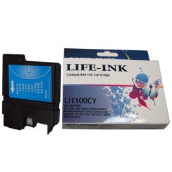 Life-Ink Druckerpatrone ersetzt LC-1100C, LC-980C...