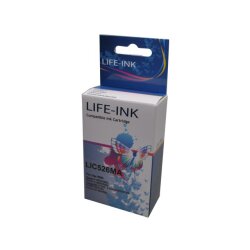 Life-Ink Druckerpatrone ersetzt CLI-526M f&uuml;r Canon...