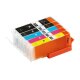 Life-Ink Multipack ersetzt PGI-550, CLI-551 XL für Canon Drucker 5 Druckerpatronen